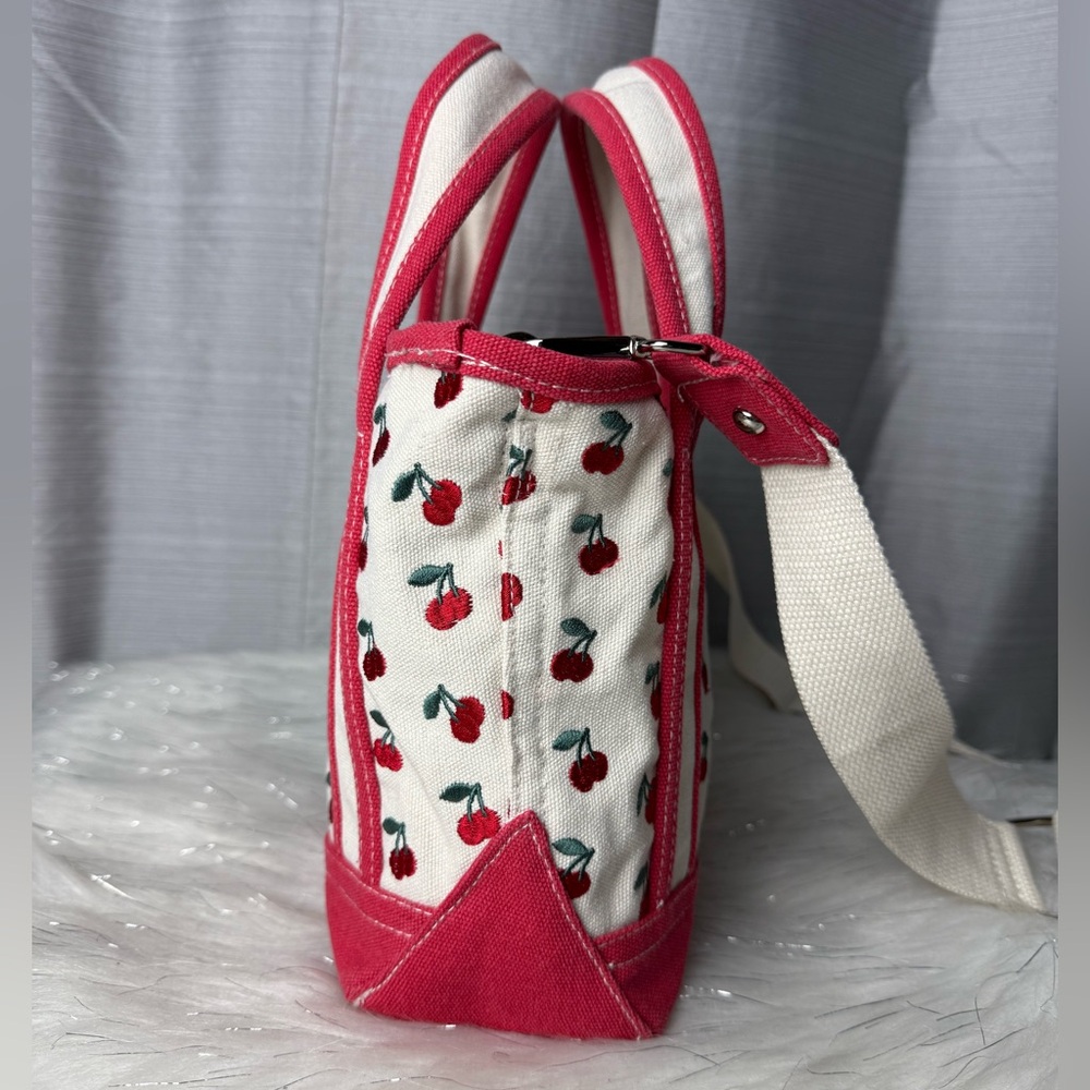 MADDEN GIRL cherry canvas mini tote bag - Picture 6 of 10